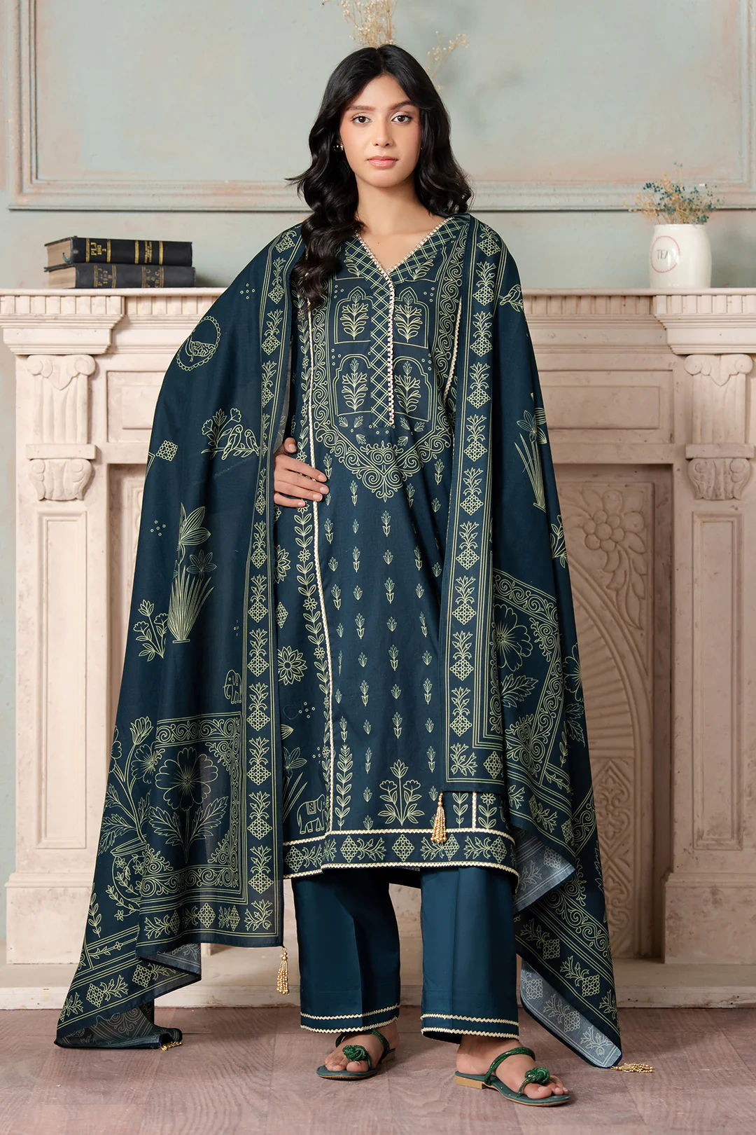 Shirt Shalwar Dupatta - 0701 - Image 7