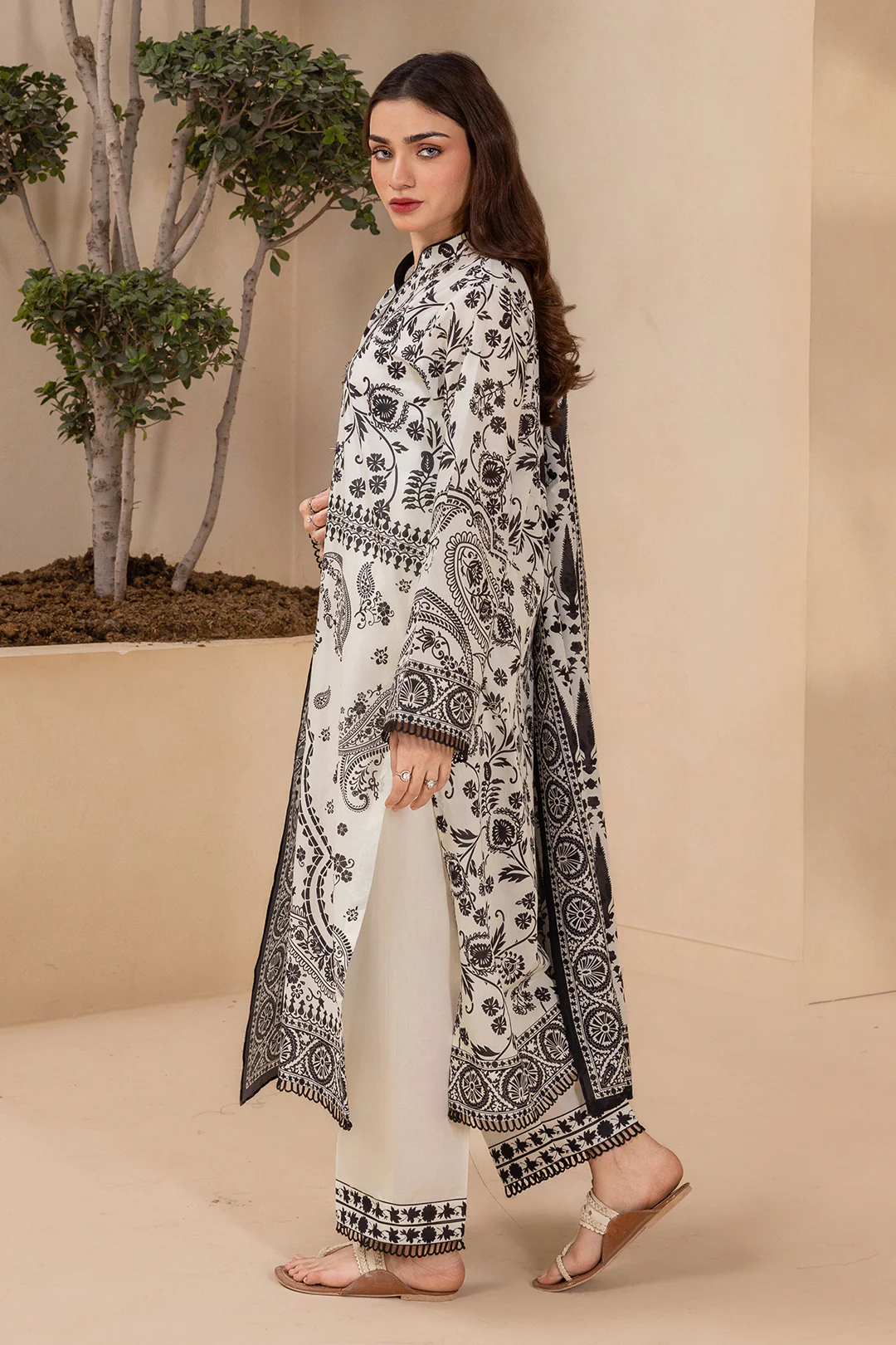 Shirt Shalwar Dupatta - 0745 - Image 5