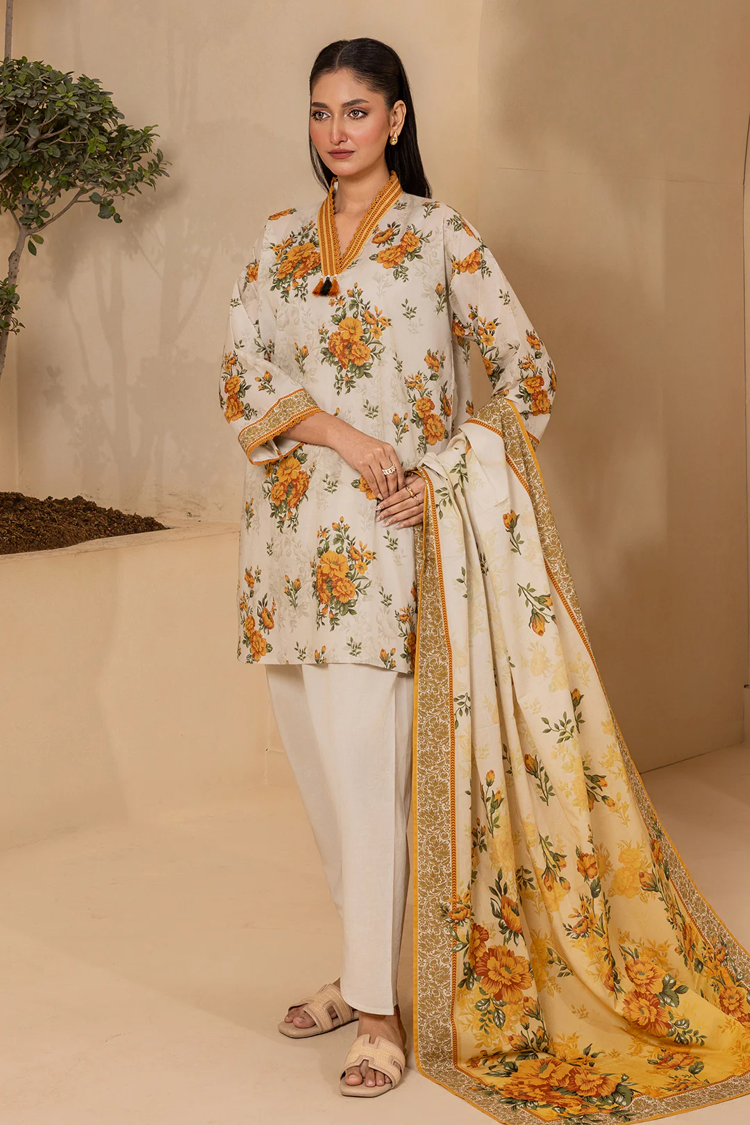 Shirt Shalwar Dupatta - 0747 - Image 4