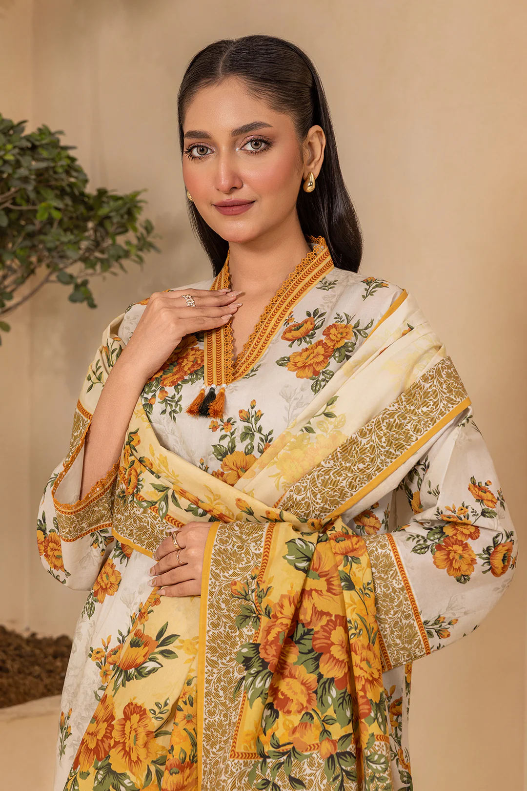 Shirt Shalwar Dupatta - 0747 - Image 5