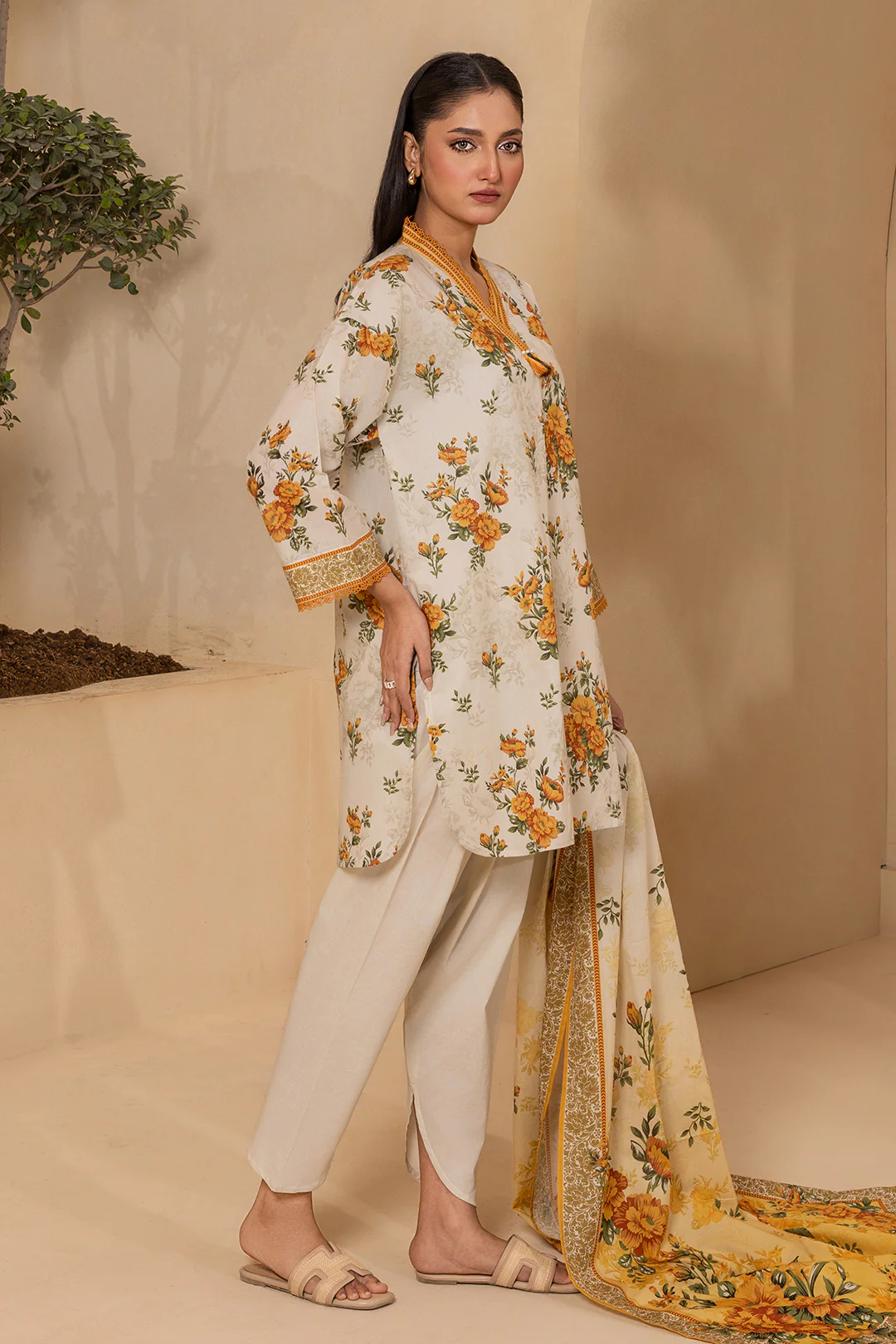 Shirt Shalwar Dupatta - 0747 - Image 9