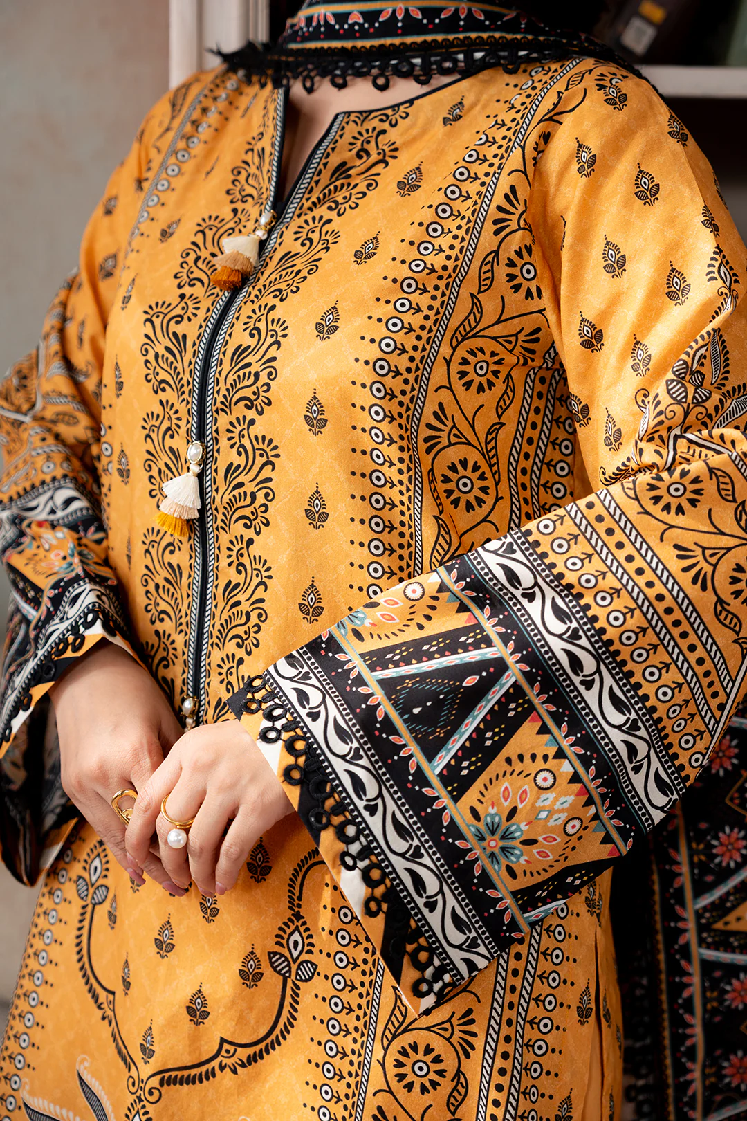 Shirt Shalwar Dupatta - 0748 - Image 3