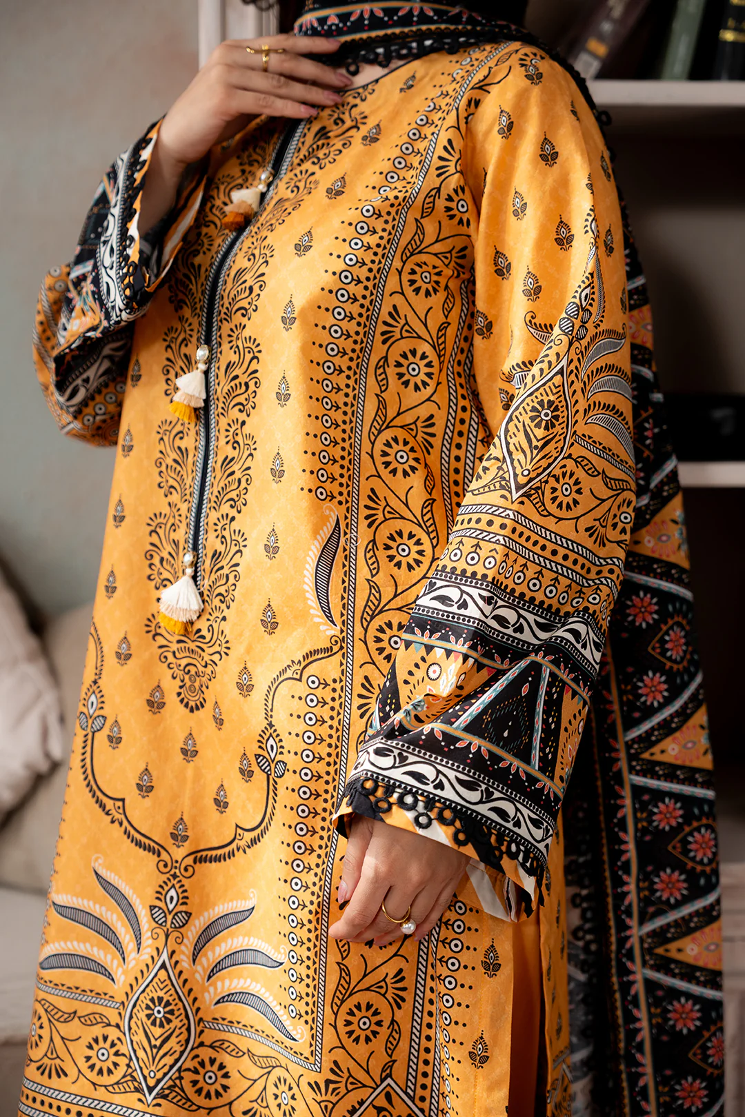 Shirt Shalwar Dupatta - 0748 - Image 4