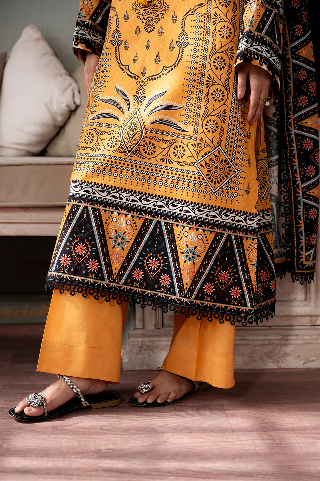 Shirt Shalwar Dupatta - 0748 - Image 5