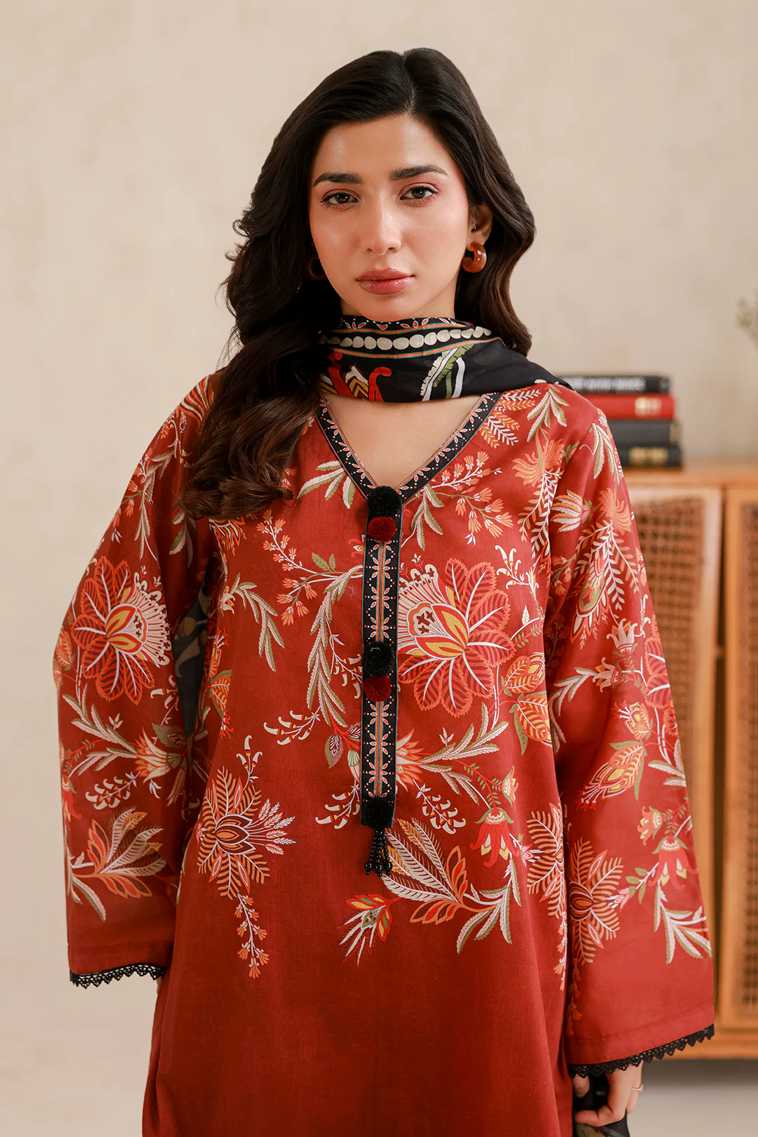 Shirt Shalwar Dupatta - 0750 - Image 2