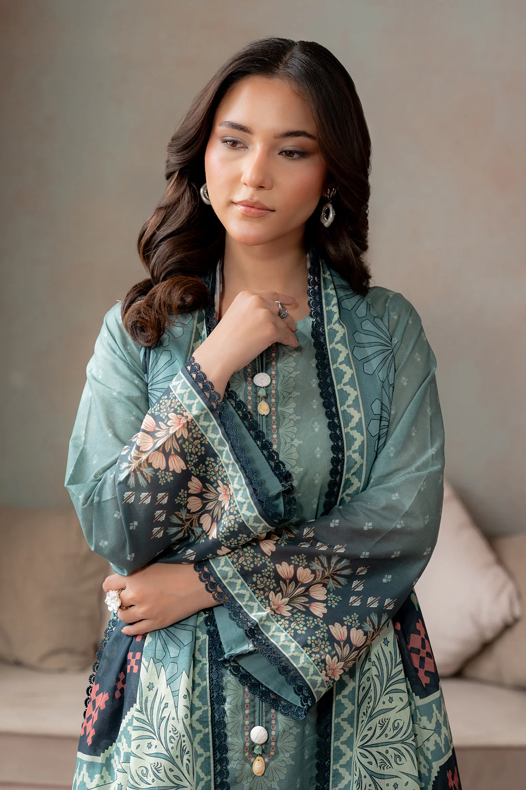 Shirt Shalwar Dupatta - 0752 - Image 2