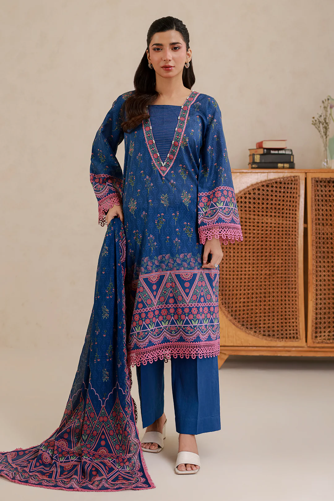 Shirt Shalwar Dupatta - 0756