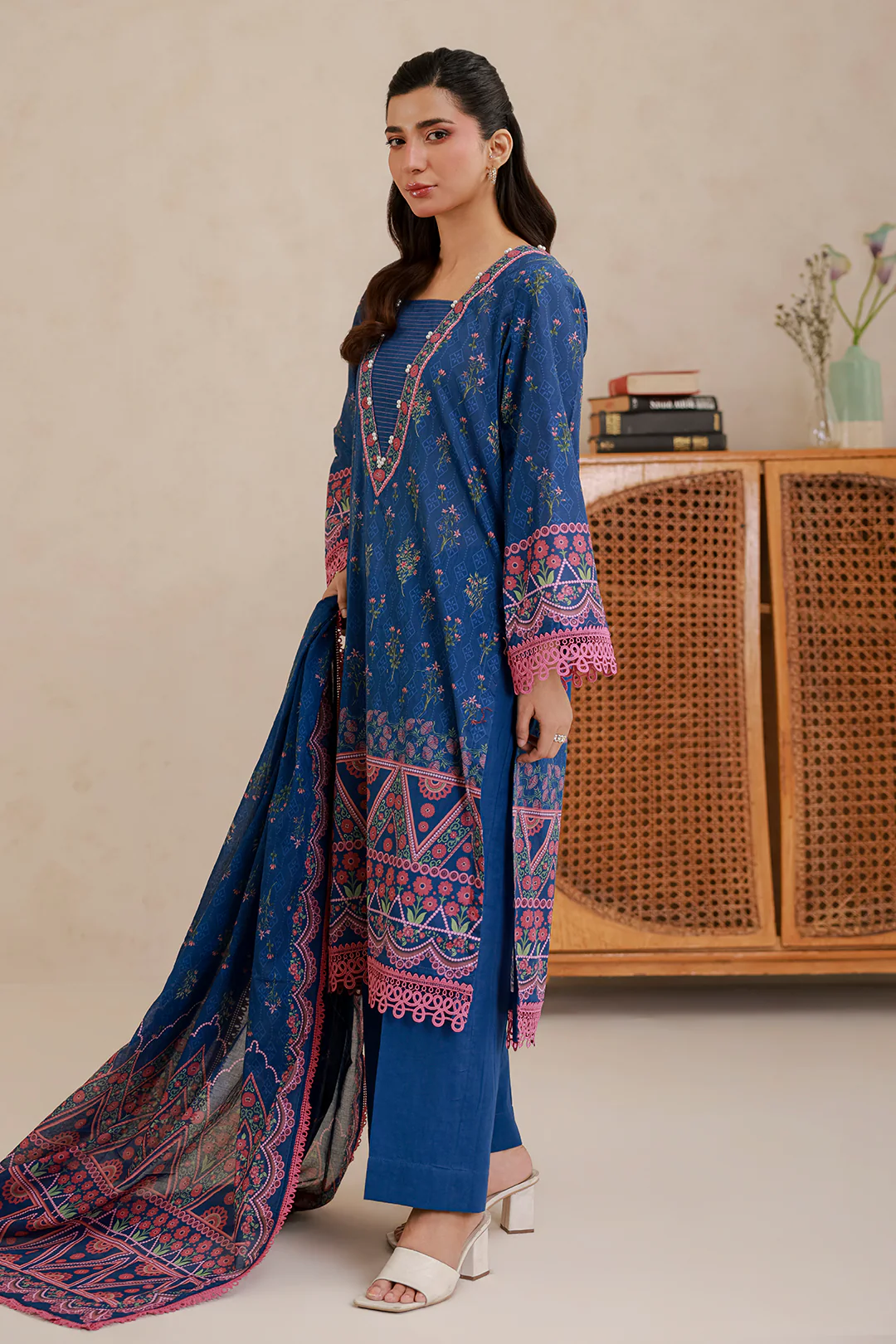 Shirt Shalwar Dupatta - 0756 - Image 5