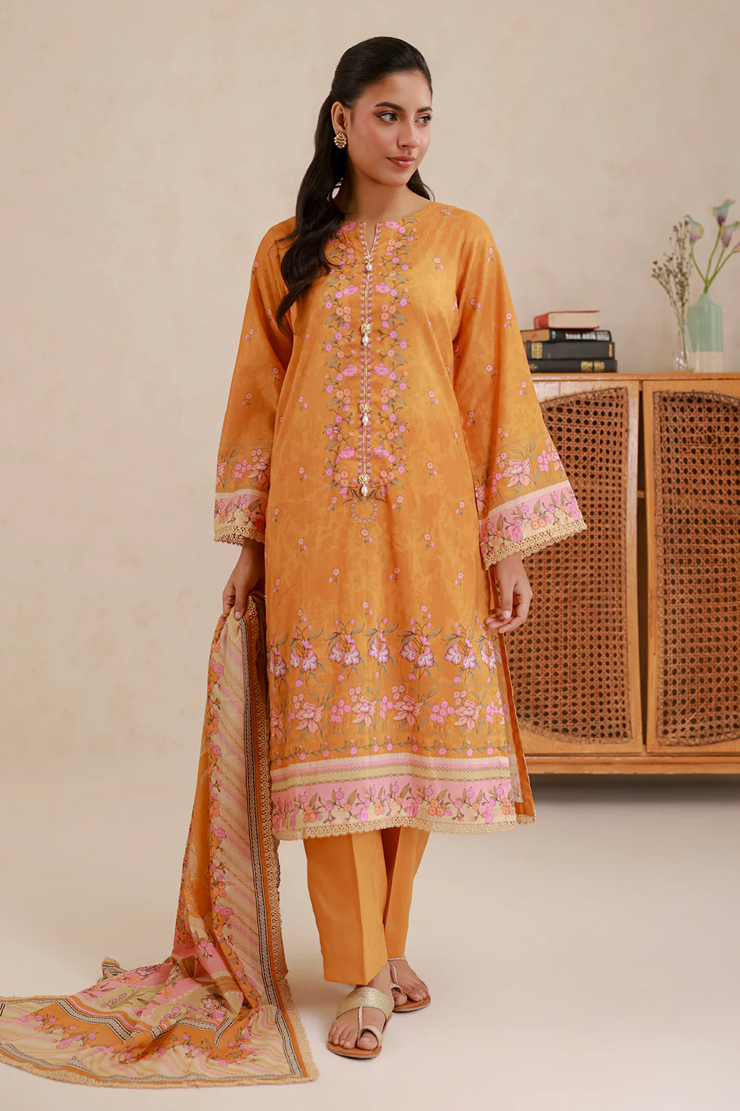 Shirt Shalwar Dupatta - 0758 - Image 6