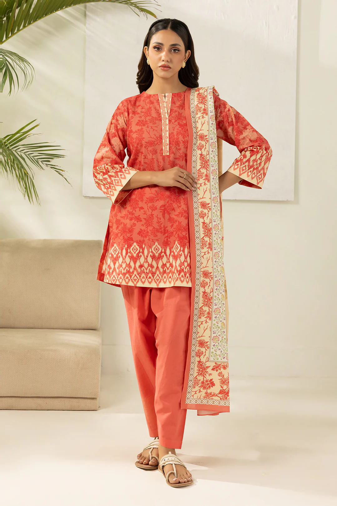 Shirt Shalwar Dupatta - 0762 - Image 3