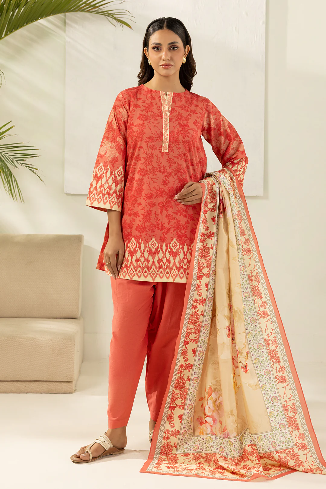Shirt Shalwar Dupatta - 0762 - Image 7