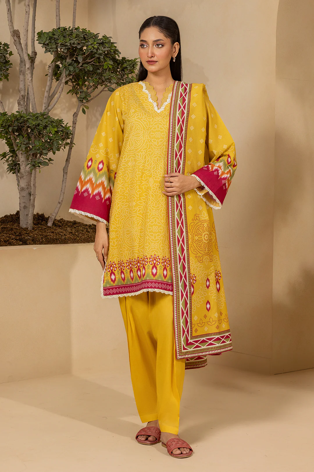 Shirt Shalwar Dupatta - 0763 - Image 6