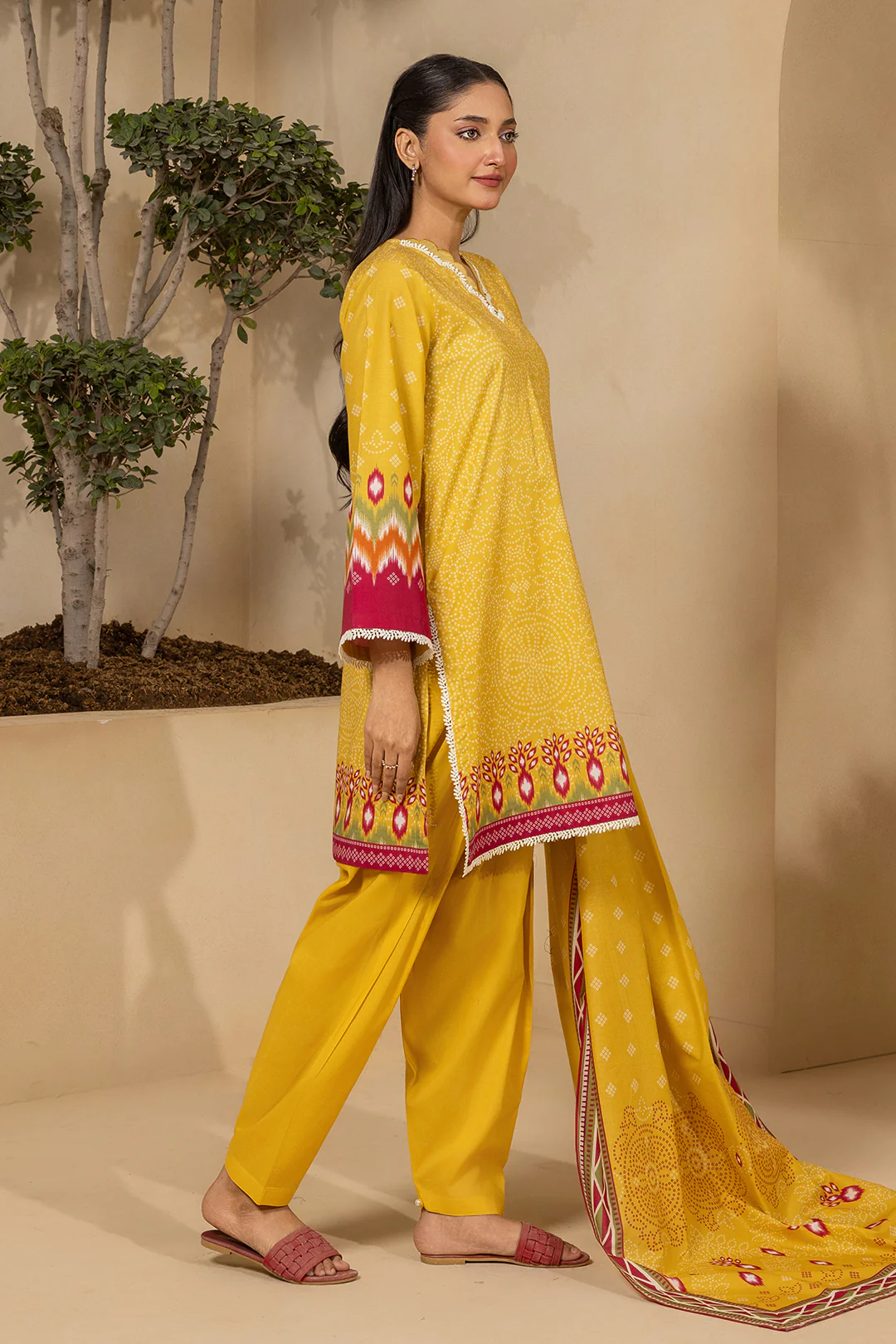 Shirt Shalwar Dupatta - 0763 - Image 7