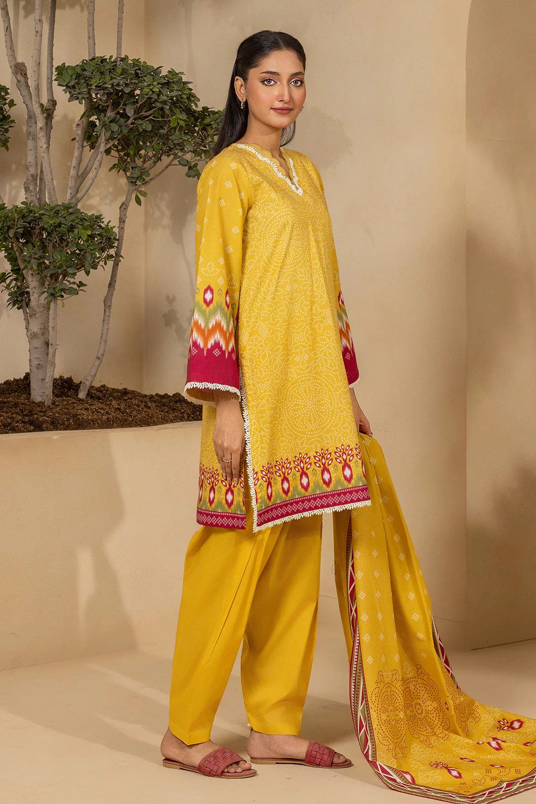 Shirt Shalwar Dupatta - 0763 - Image 8