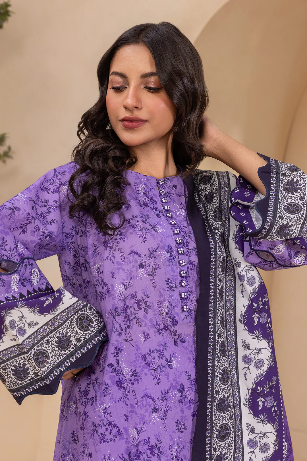 Shirt Shalwar Dupatta - 0764 - Image 2