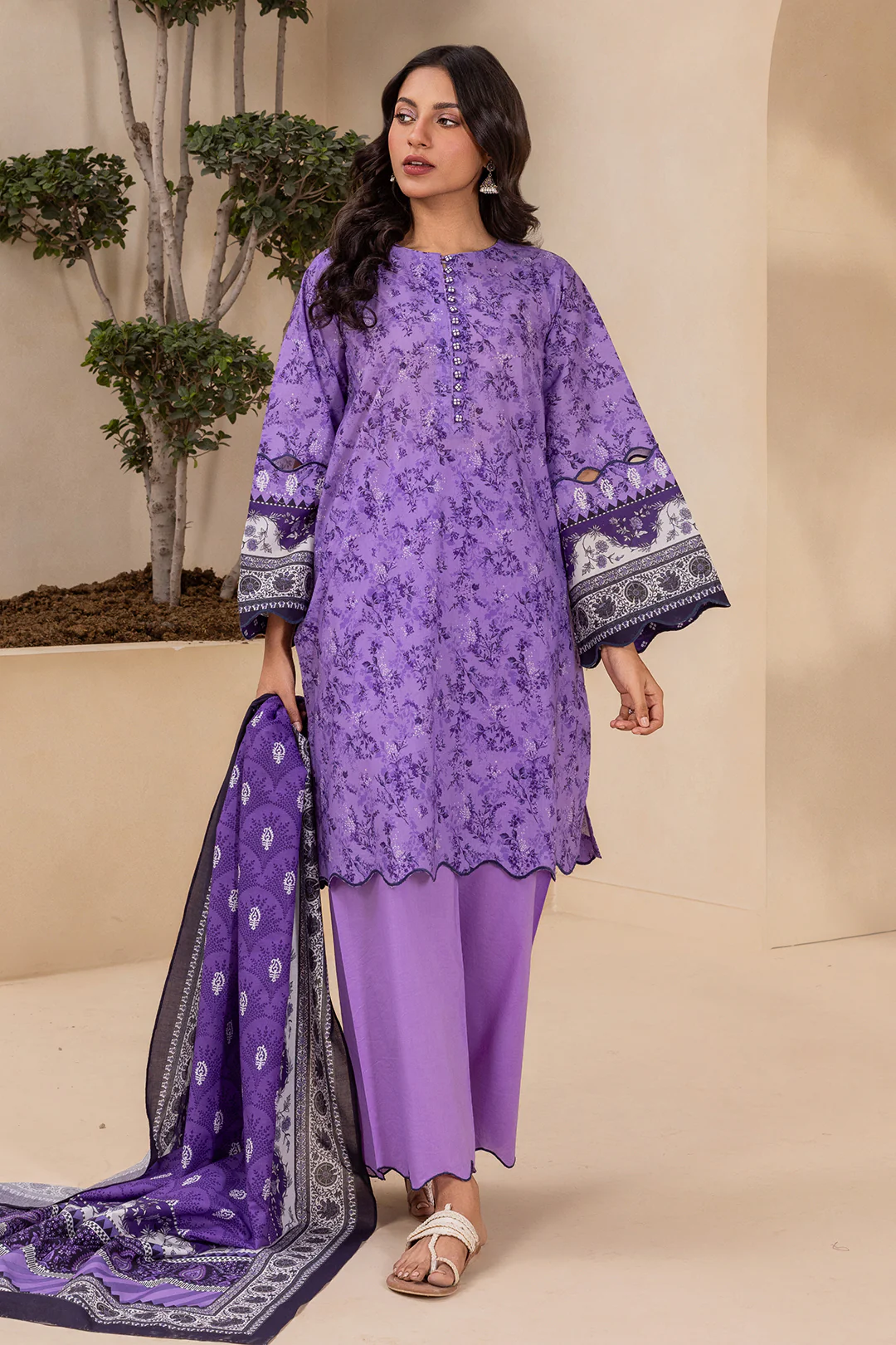 Shirt Shalwar Dupatta - 0764 - Image 5
