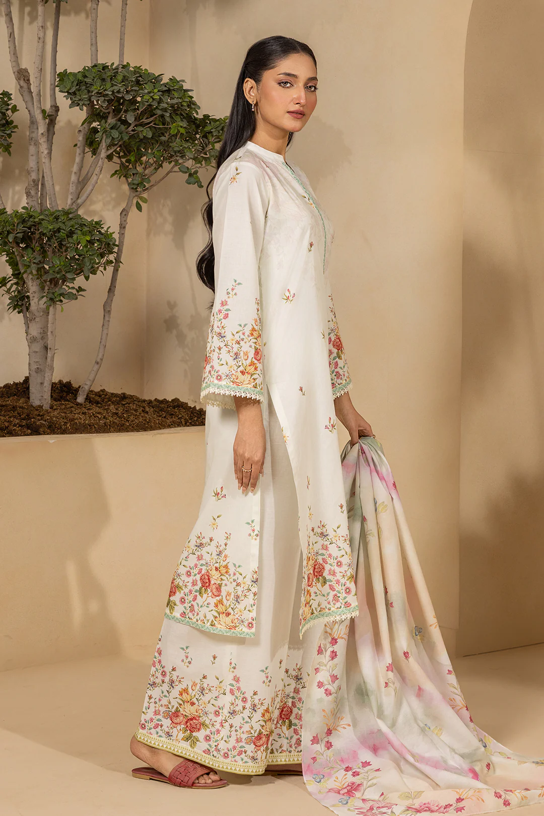 Shirt Shalwar Dupatta - 0767 - Image 11