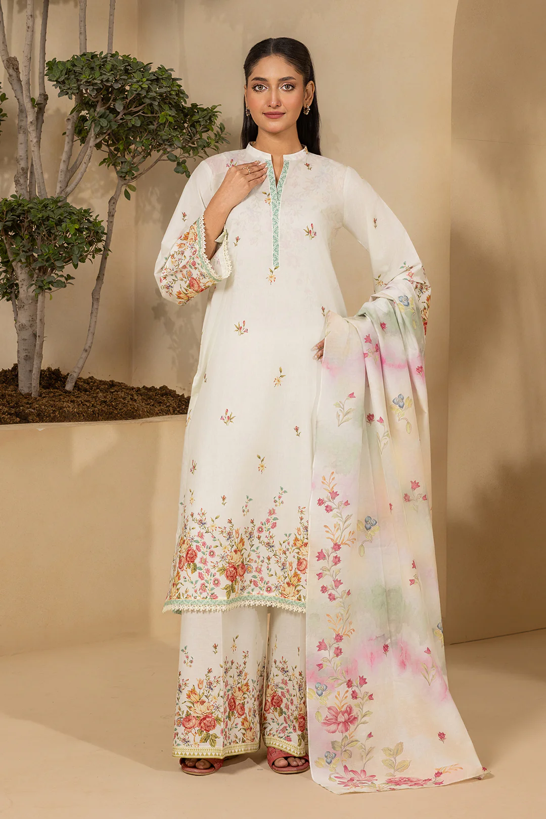 Shirt Shalwar Dupatta - 0767 - Image 5