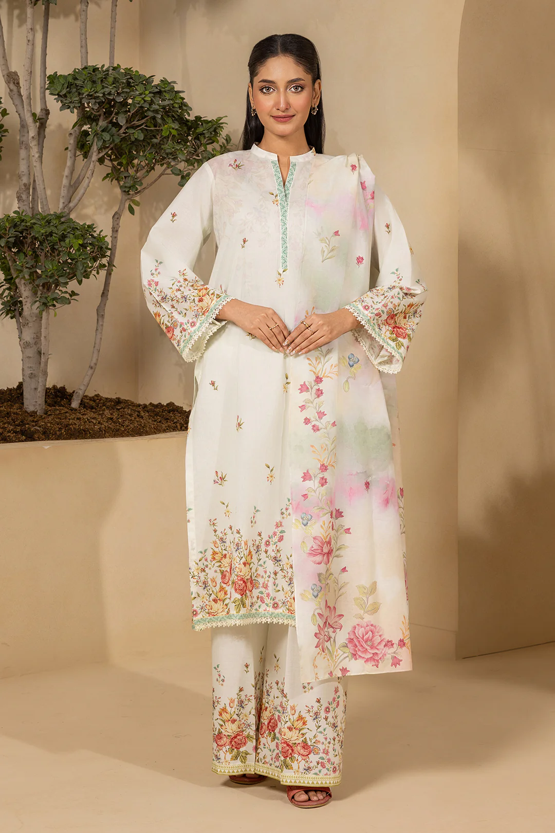 Shirt Shalwar Dupatta - 0767 - Image 6