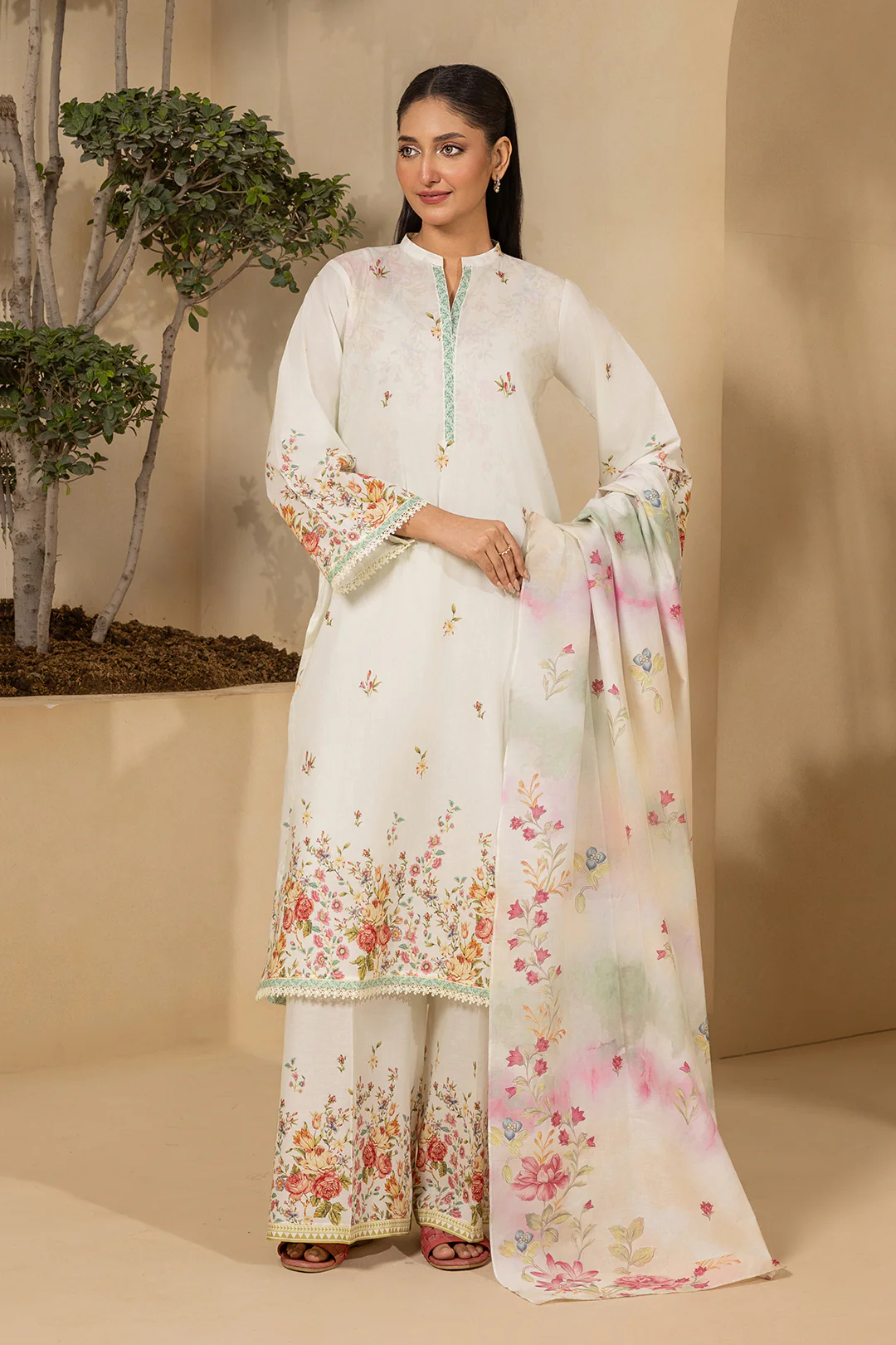 Shirt Shalwar Dupatta - 0767 - Image 7
