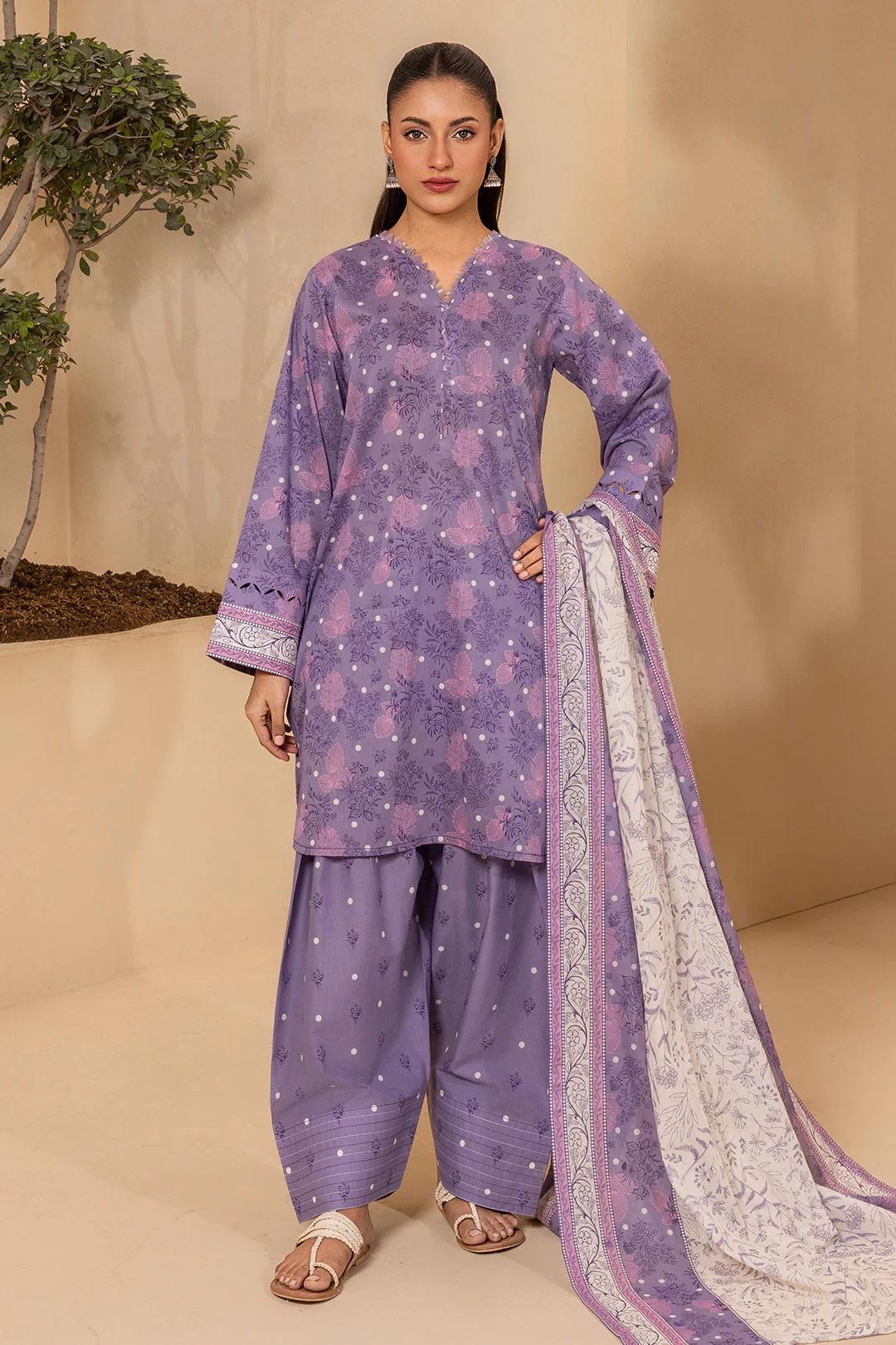 Shirt Shalwar Dupatta - 0768 - Image 3