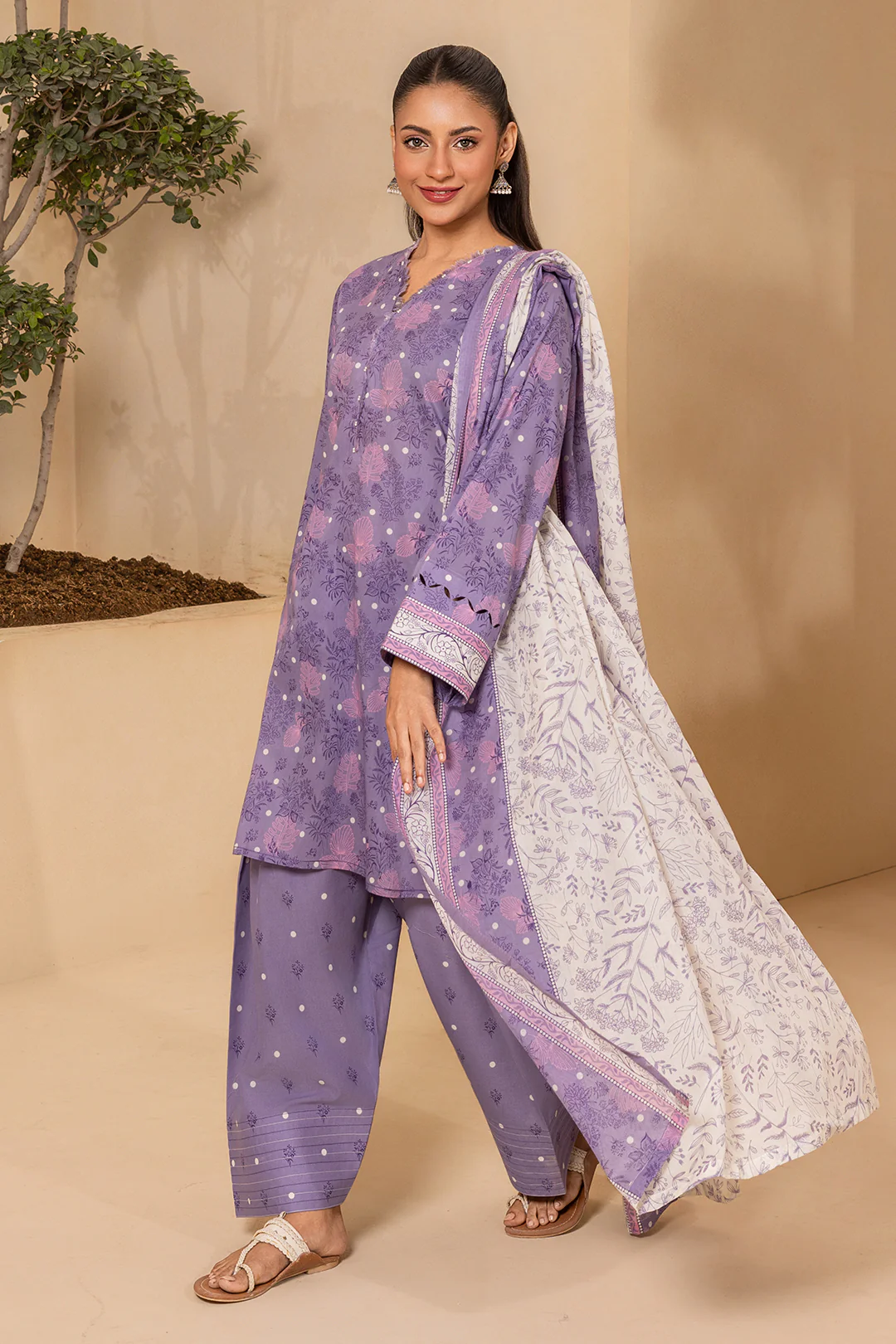 Shirt Shalwar Dupatta - 0768 - Image 5