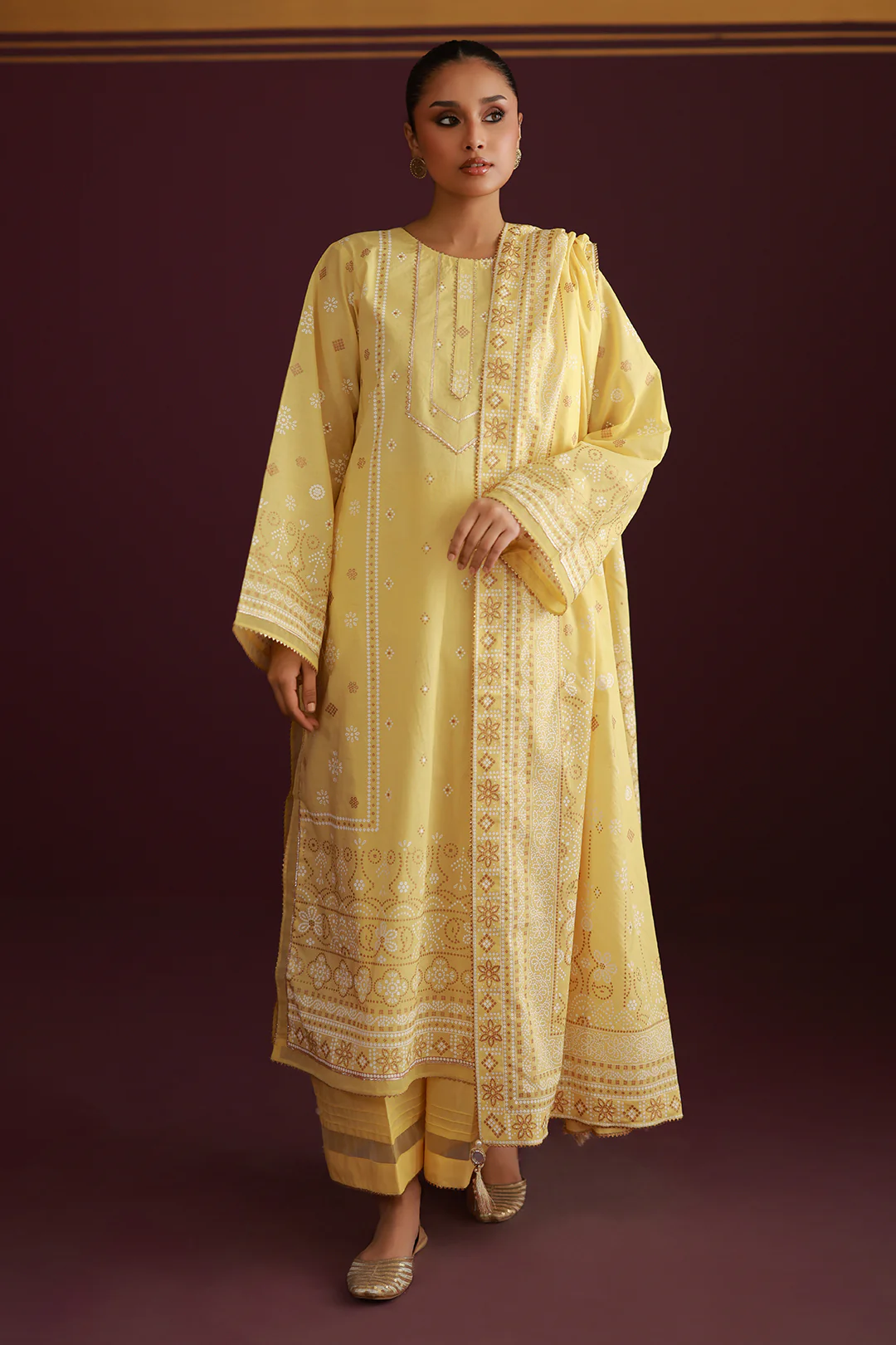 Shirt Shalwar Dupatta - 0772