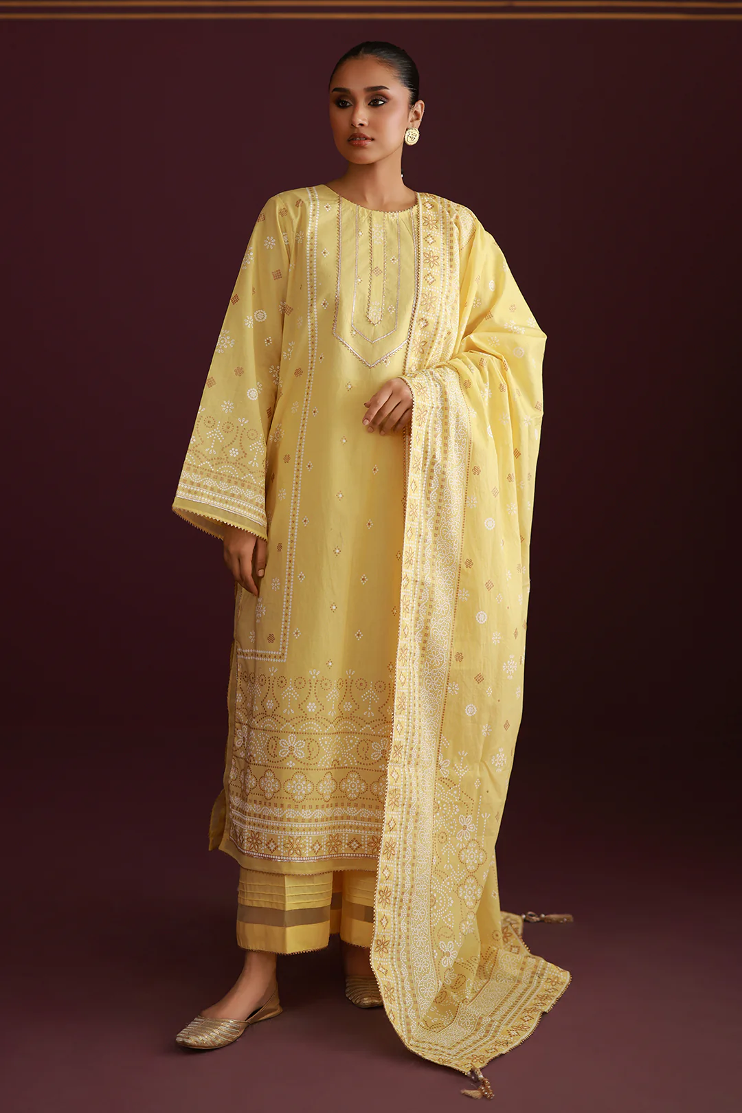 Shirt Shalwar Dupatta - 0772 - Image 6