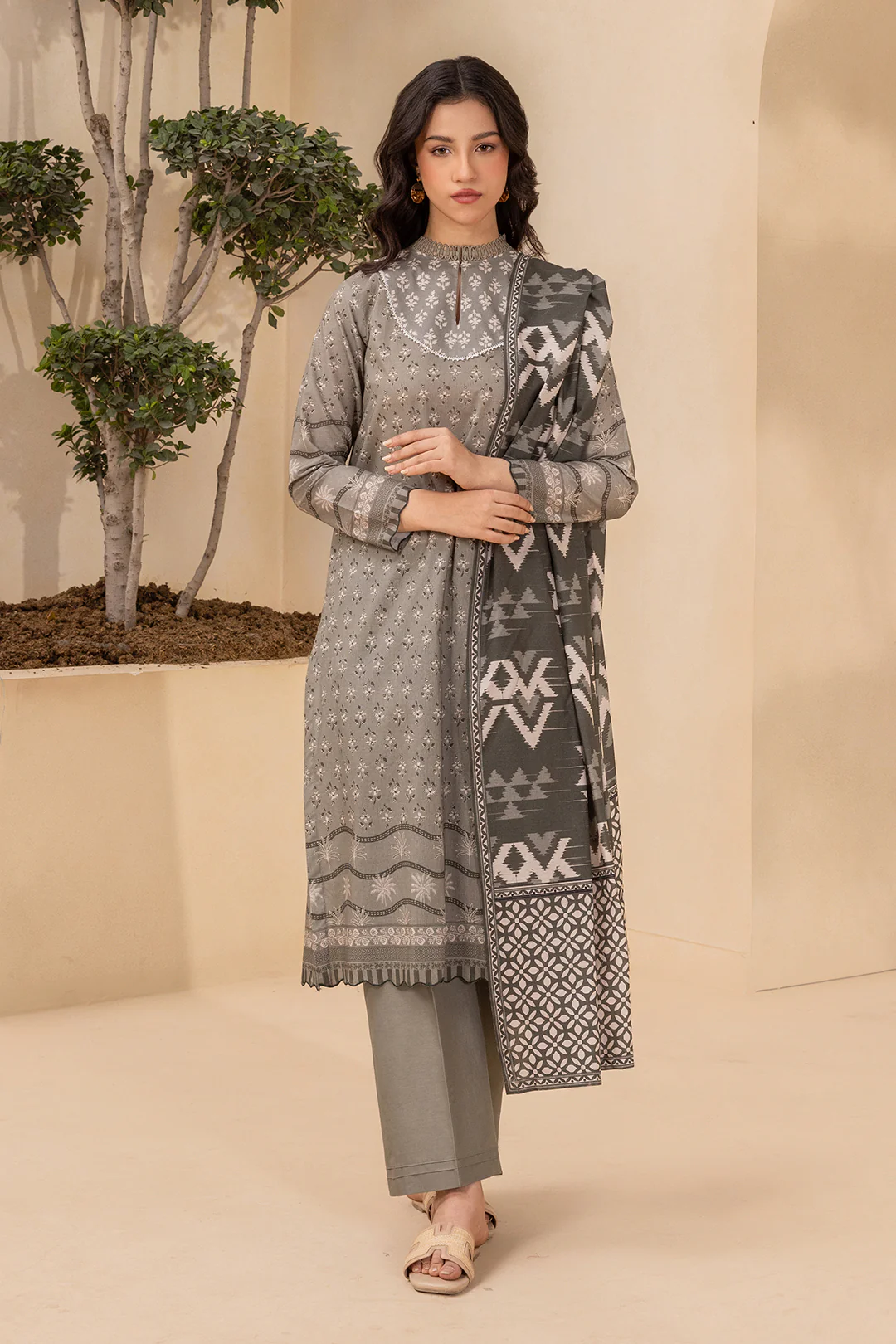 Shirt Shalwar Dupatta - 0775