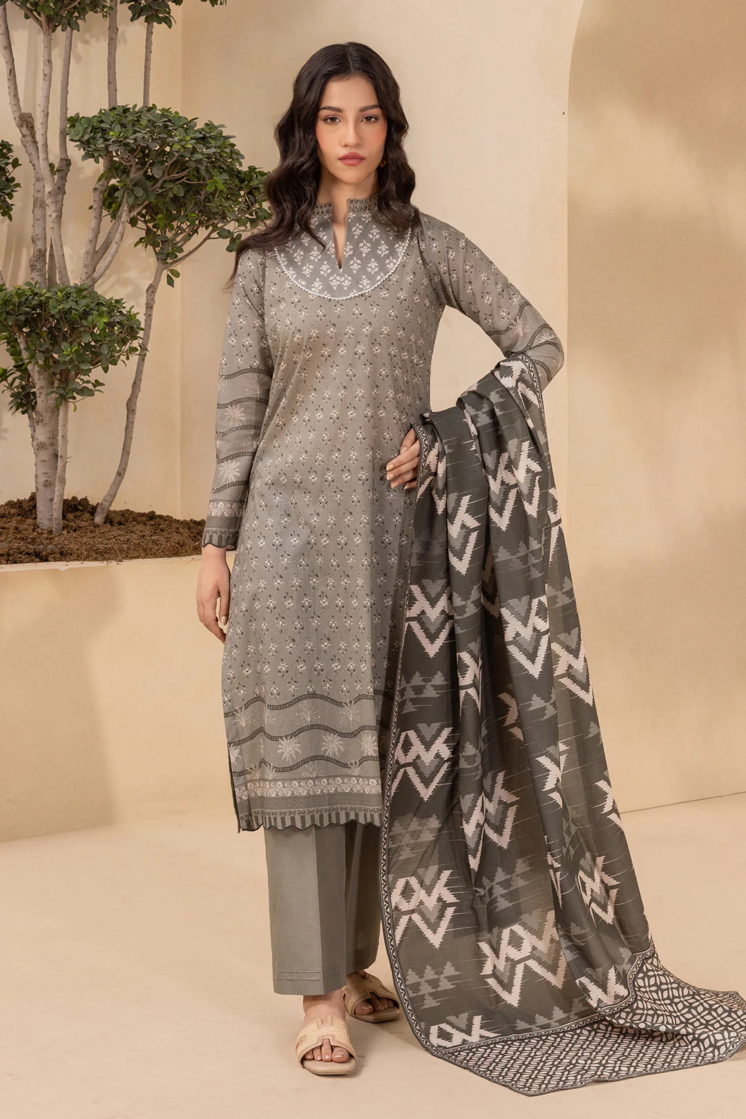 Shirt Shalwar Dupatta - 0775 - Image 5