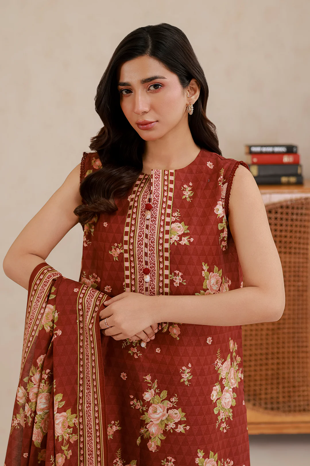 Shirt Shalwar Dupatta - 0819 - Image 3
