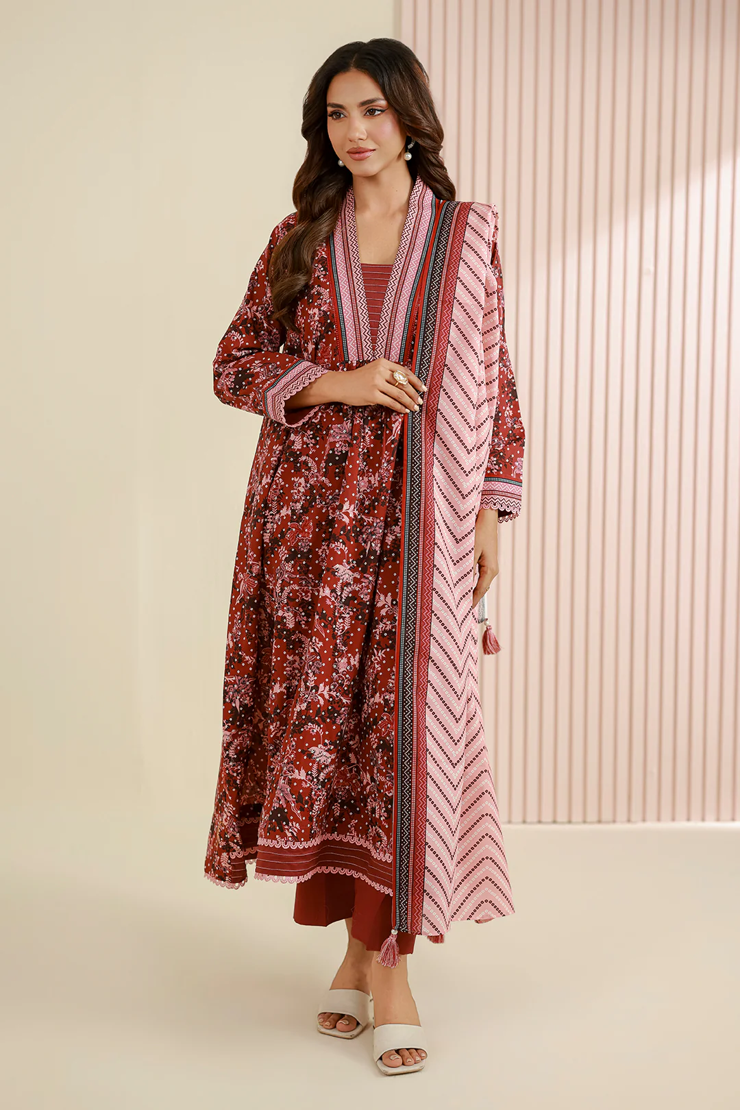Shirt Shalwar Dupatta - 0820 - Image 4