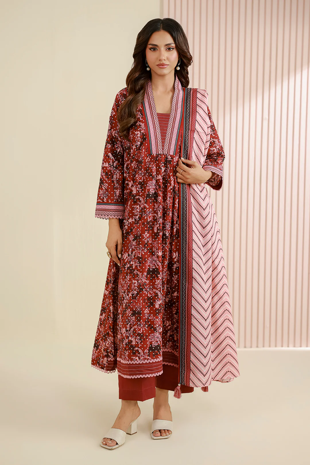 Shirt Shalwar Dupatta - 0820 - Image 6