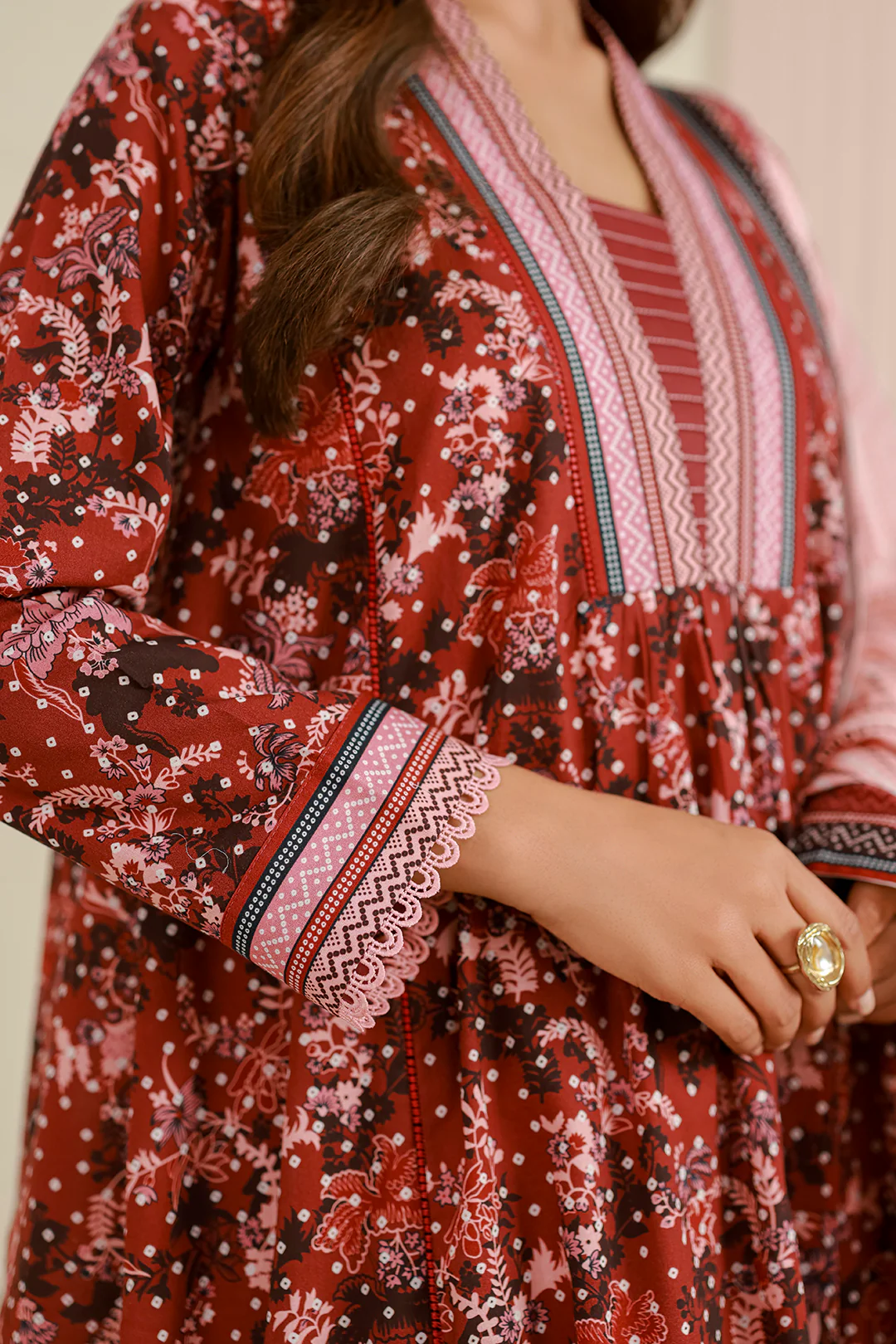 Shirt Shalwar Dupatta - 0820 - Image 9