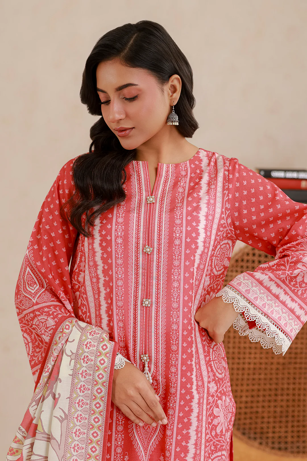 Shirt Shalwar Dupatta - 0823 - Image 4