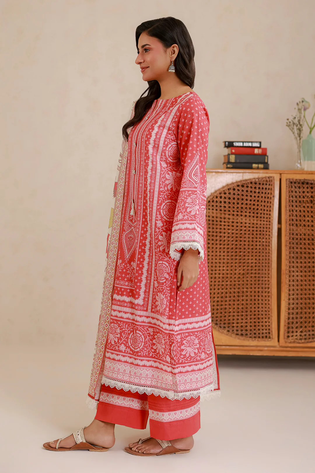 Shirt Shalwar Dupatta - 0823 - Image 5