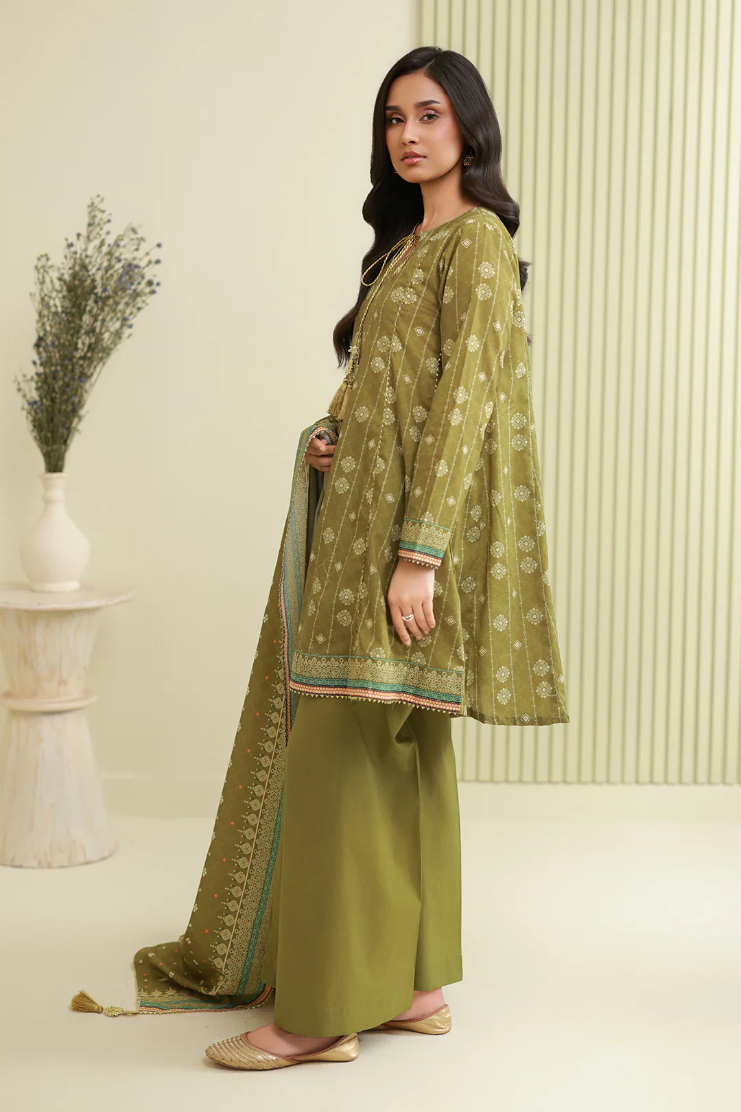 Shirt Shalwar Dupatta - 0824 - Image 7