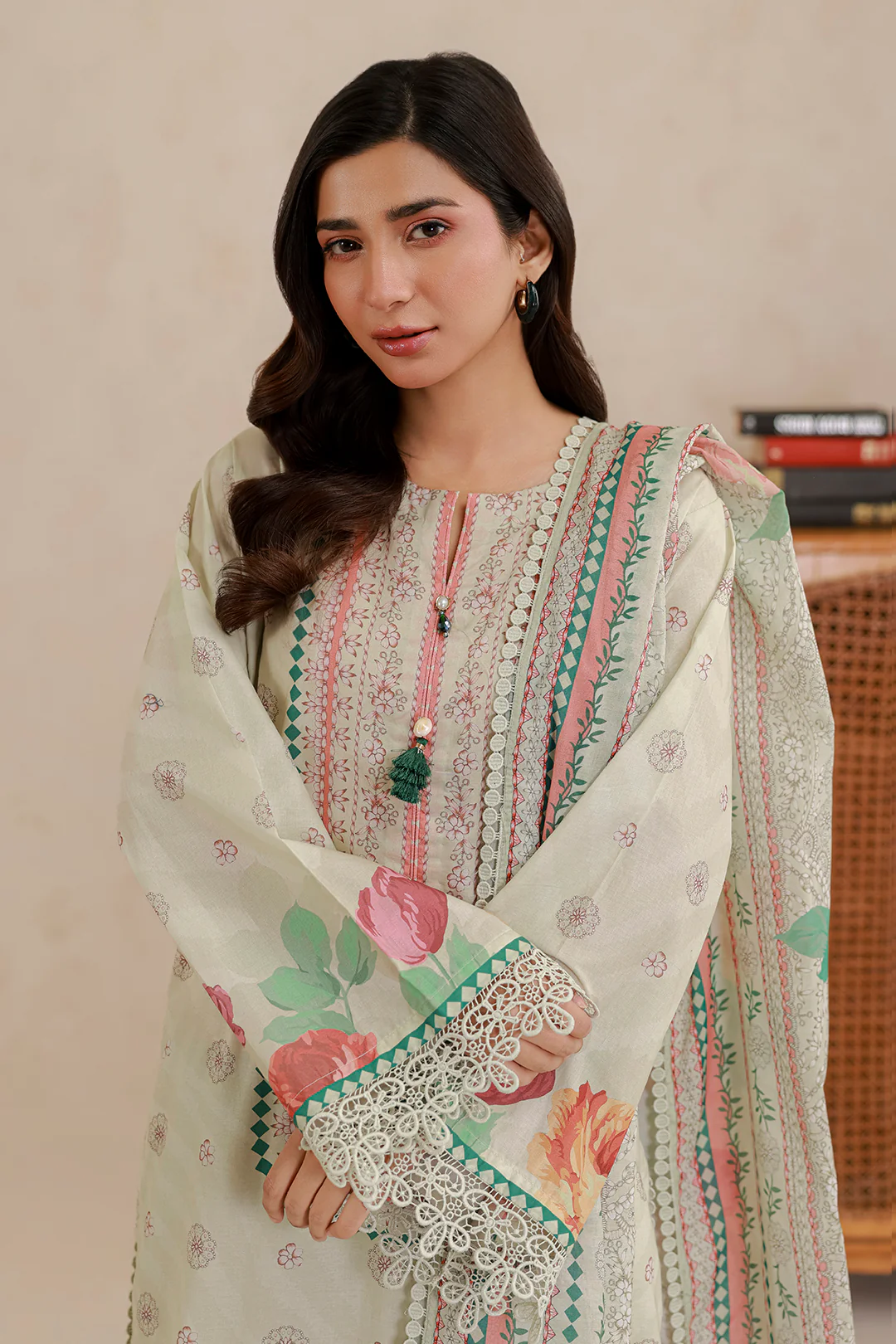 Shirt Shalwar Dupatta - 0825 - Image 2