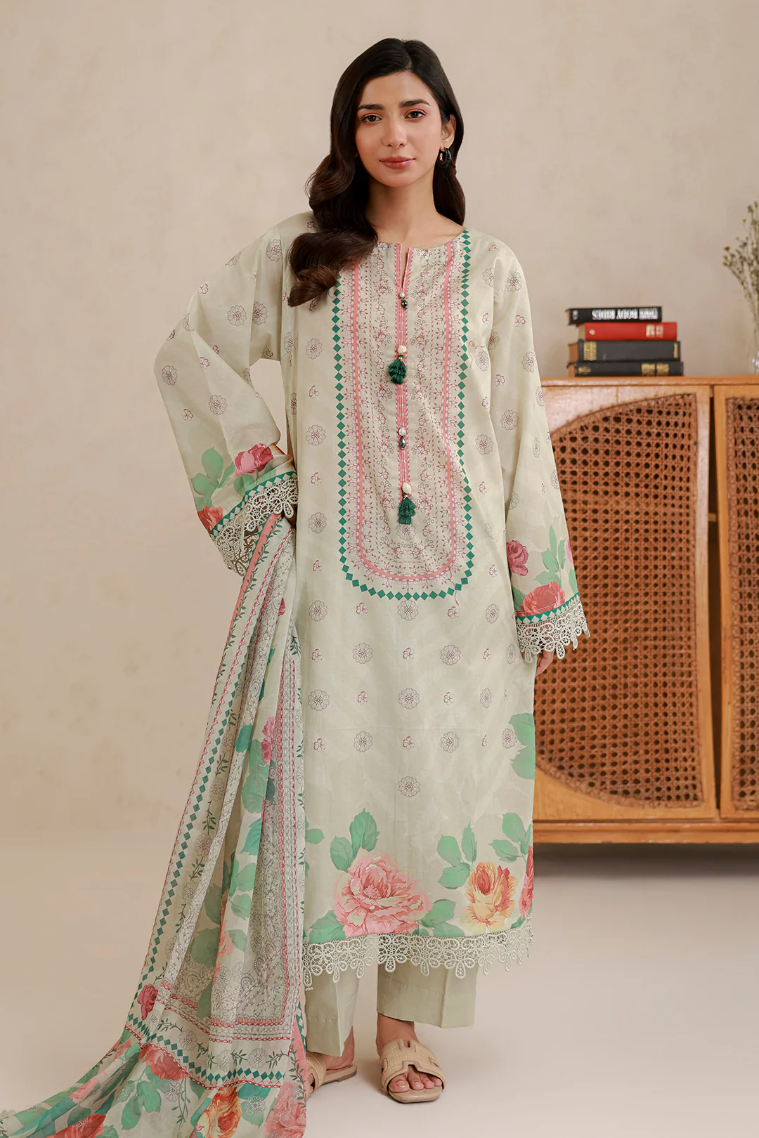 Shirt Shalwar Dupatta - 0825 - Image 6