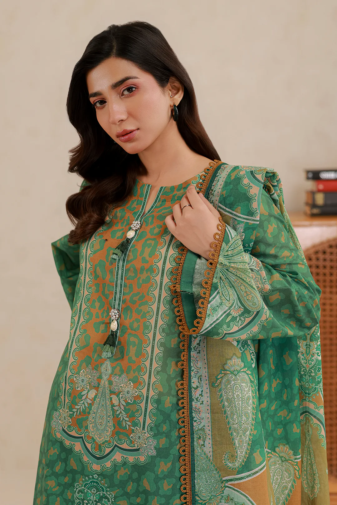 Shirt Shalwar Dupatta - 0827 - Image 2