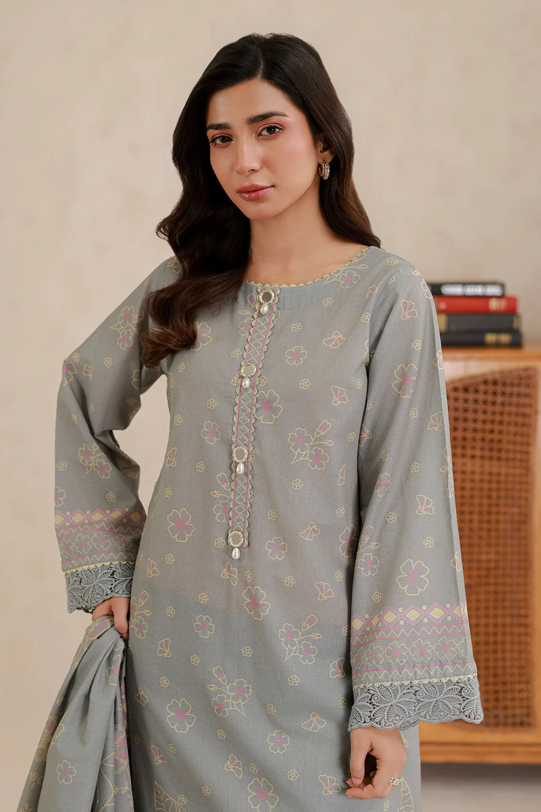 Shirt Shalwar Dupatta - 0835 - Image 2