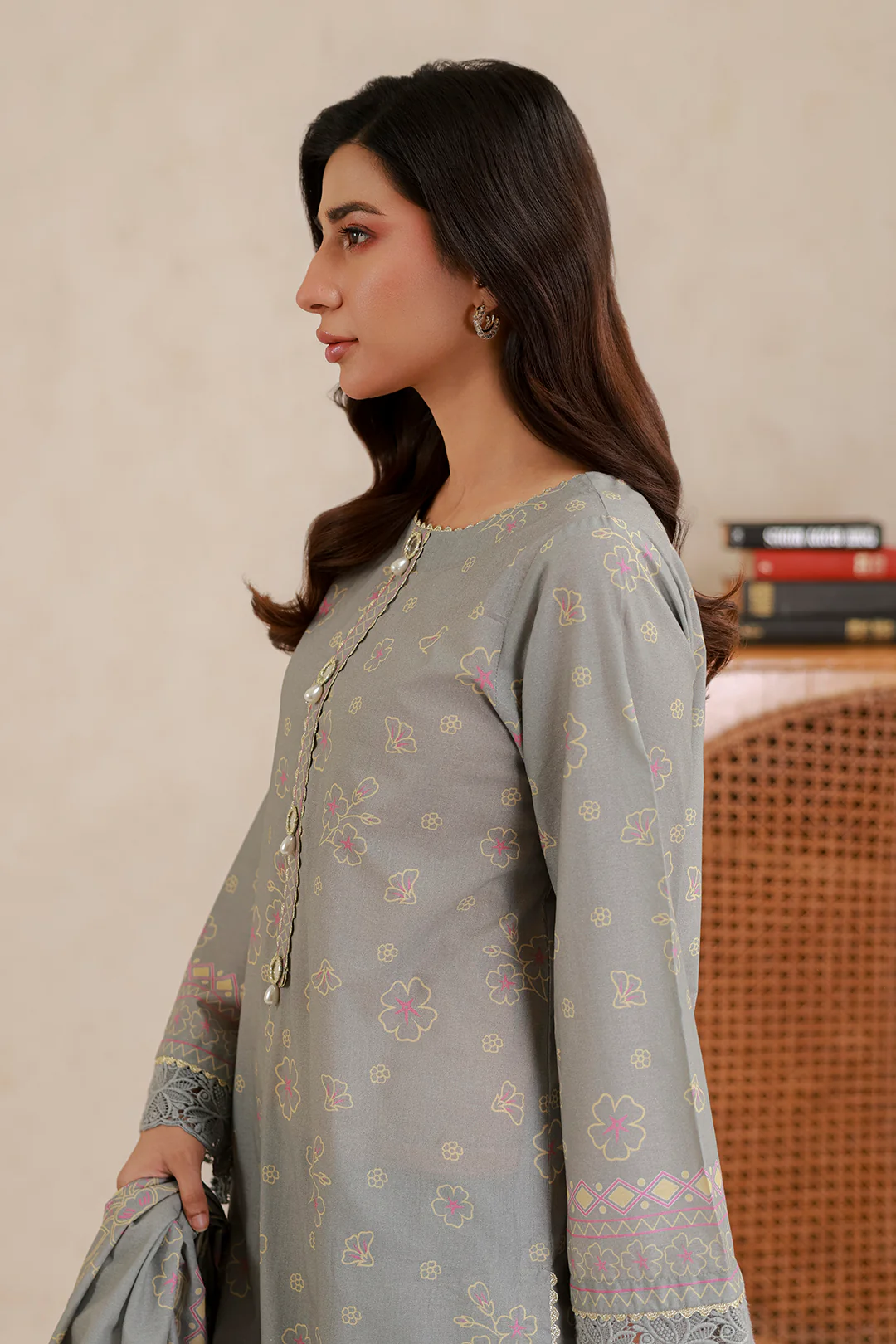 Shirt Shalwar Dupatta - 0835 - Image 3