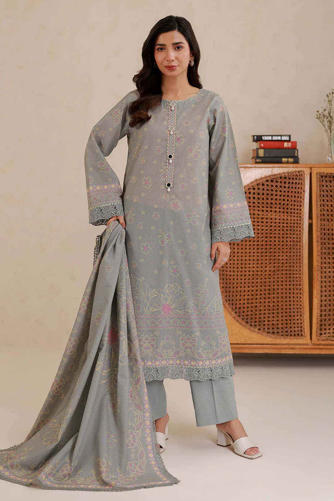 Shirt Shalwar Dupatta - 0835 - Image 6
