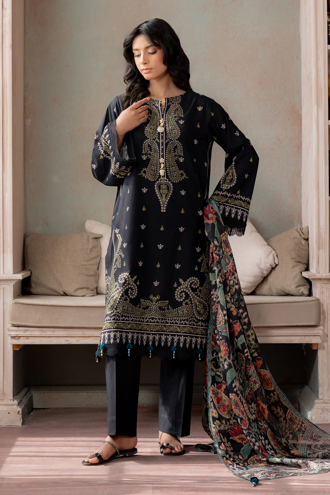 Shirt Shalwar Dupatta - 0837 - Image 4