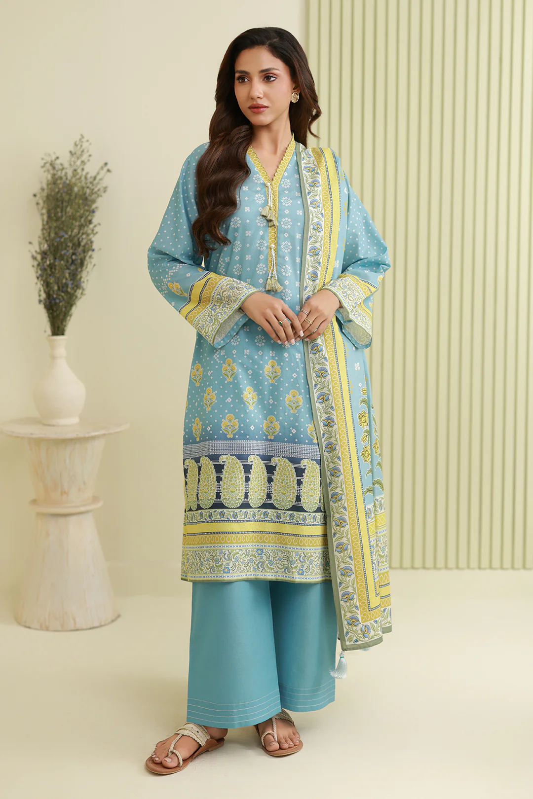 Shirt Shalwar Dupatta - 0840 - Image 3