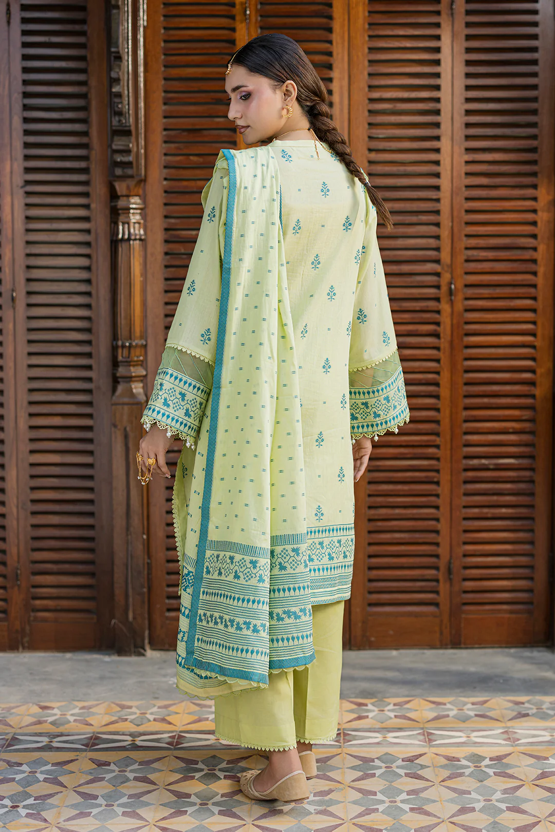 Shirt Shalwar Dupatta - 0859 - Image 3