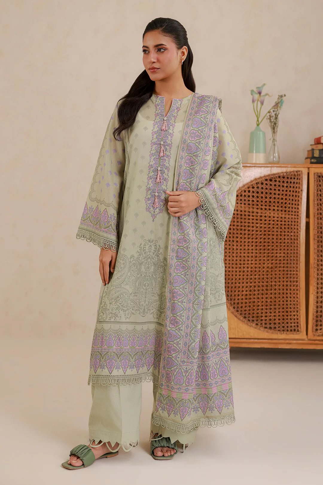 Shirt Shalwar Dupatta - 0875 - Image 4