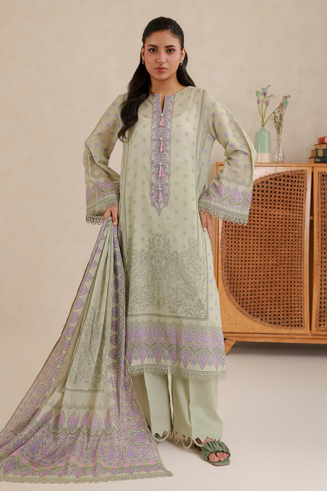 Shirt Shalwar Dupatta - 0875 - Image 5