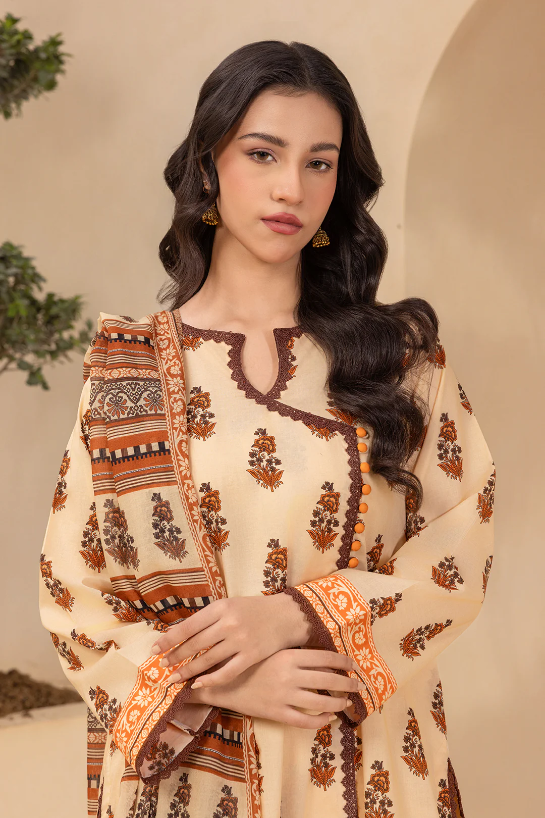 Shirt Shalwar Dupatta - 0876 - Image 2