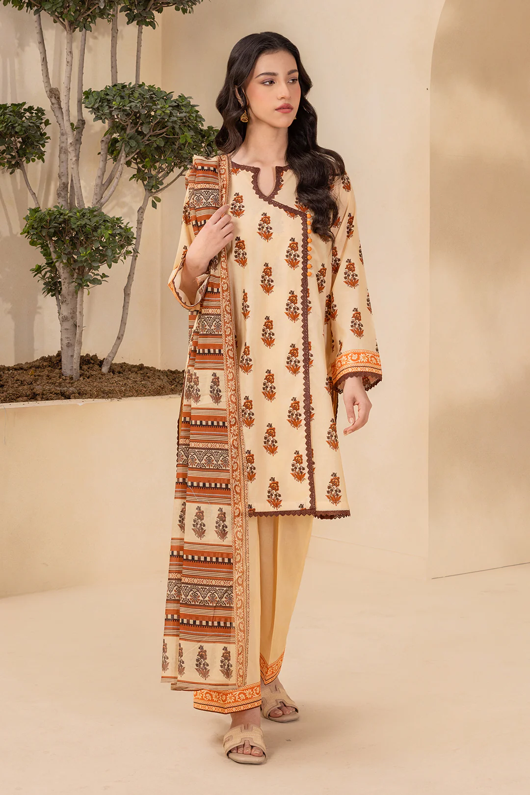 Shirt Shalwar Dupatta - 0876 - Image 4
